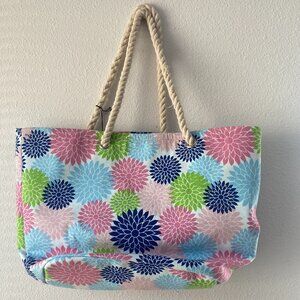 Dillards Malabar bay Women Floral colorful Tote Bag $70.00